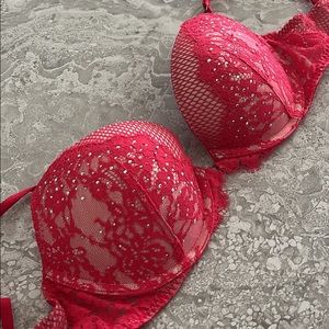 Victoria’s Secret Red Sexy Lingerie Bra